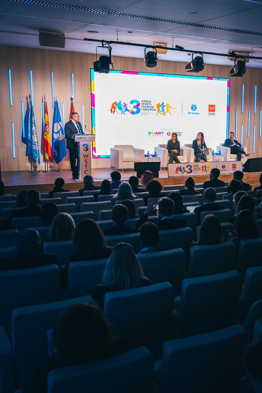 Luis Gómez - Fotógrafo de eventos, Wold Sports Tourism Congress para UN Tourism