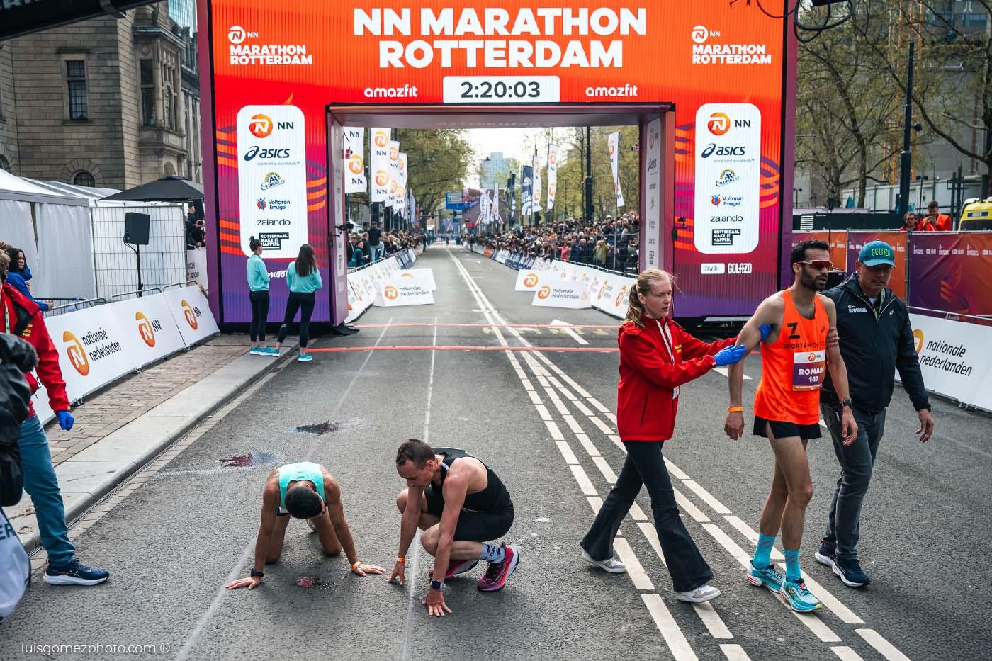 Fotógrafo de eventos deportivos - Maratón de Roterdam, fotografía de eventos deportivos en Europa. Grandes eventos deportivos