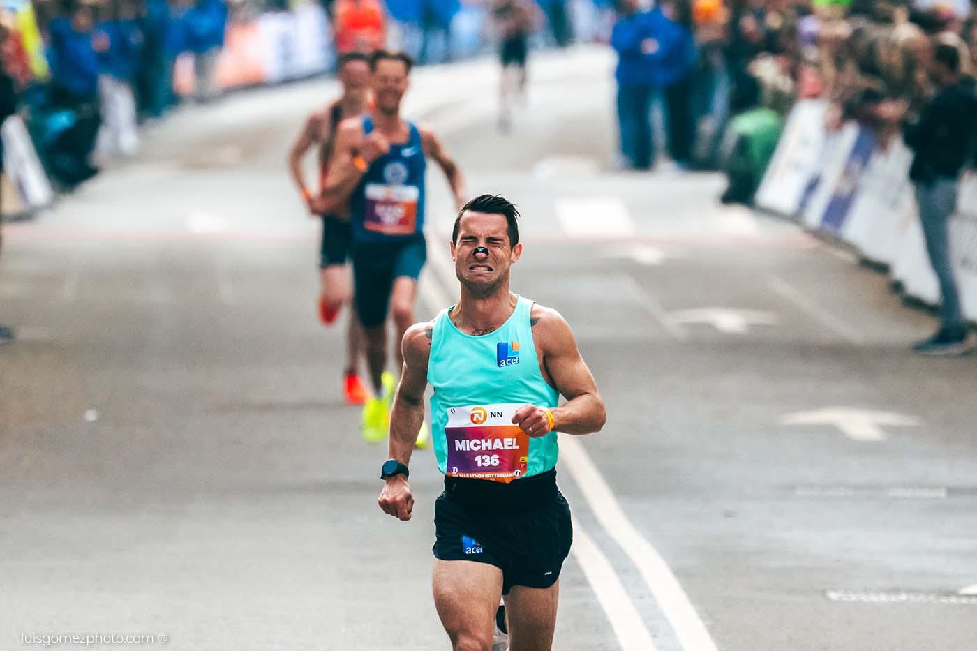 Fotógrafo de eventos deportivos - Maratón de Roterdam, fotografía de eventos deportivos en Europa. Grandes eventos deportivos