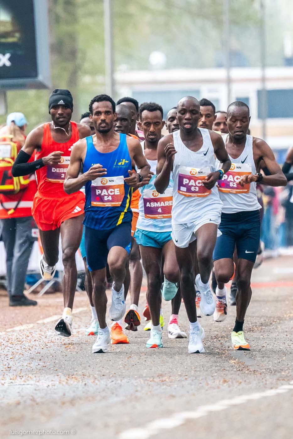 Fotógrafo de eventos deportivos - Maratón de Roterdam, fotografía de eventos deportivos en Europa. Grandes eventos deportivos