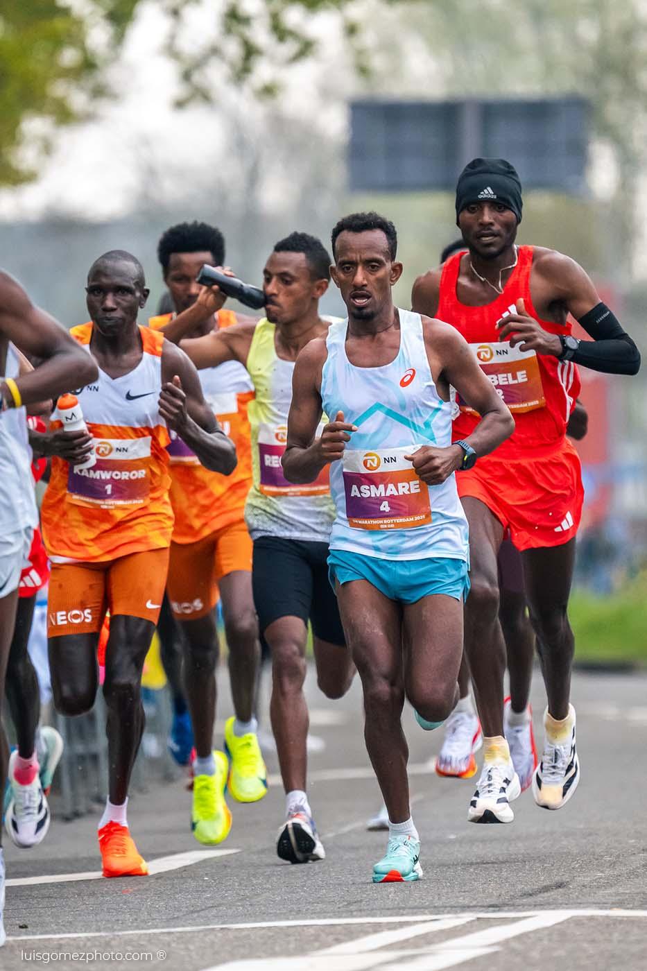 Fotógrafo de eventos deportivos - Maratón de Roterdam, fotografía de eventos deportivos en Europa. Grandes eventos deportivos